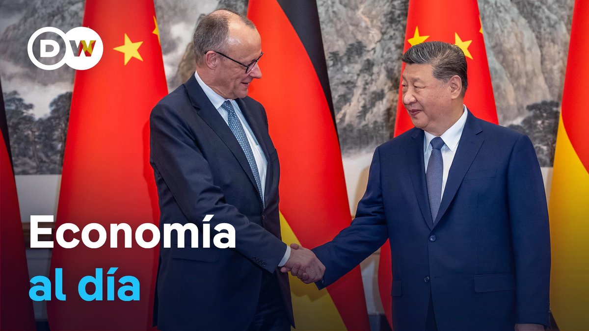 🟢 Alemania refuerza lazos comerciales con China El canciller alemán, Friedrich Merz, se reunió con el presidente chino, Xi Jinping, en Pekín. Ambos países buscan fortalecer el comercio y asegurar una cooperación bilateral más justa, frente a la incertidumbre global generada por las políticas económicas del presidente Donald Trump.