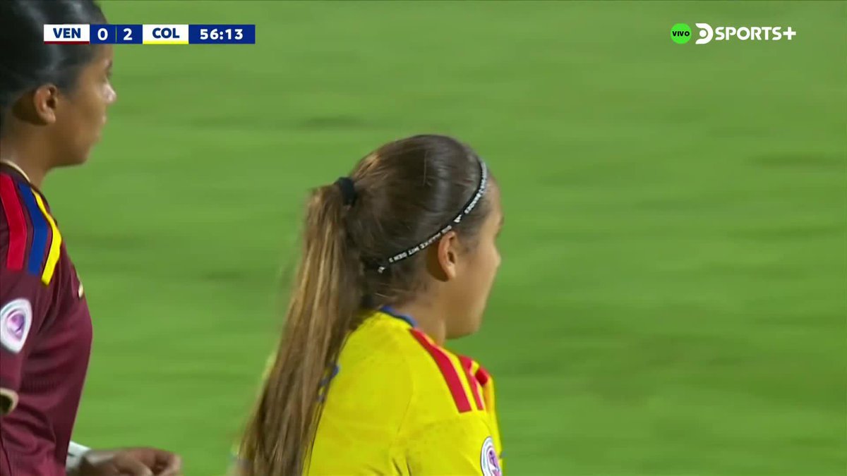 #GOL 🇨🇴 | ¡QUE GOLAZOOOOO ISABELLA ⚽️! 70’ Colombia 🇨🇴 2-0 Venezuela 🇻🇪 - GOLAZO de la colombiana para aumentar diferencias en un partido que era obligatorio ganar. La selección llega parcialmente a 4 unidades. ¡Con toda 💛💛💙❤️!