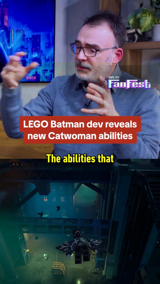 Catwoman in LEGO Batman: Legacy of the Dark Knight is kitted out with tech, gadgets, and cats! #IGNFanFest Presented by NTE and HyperX