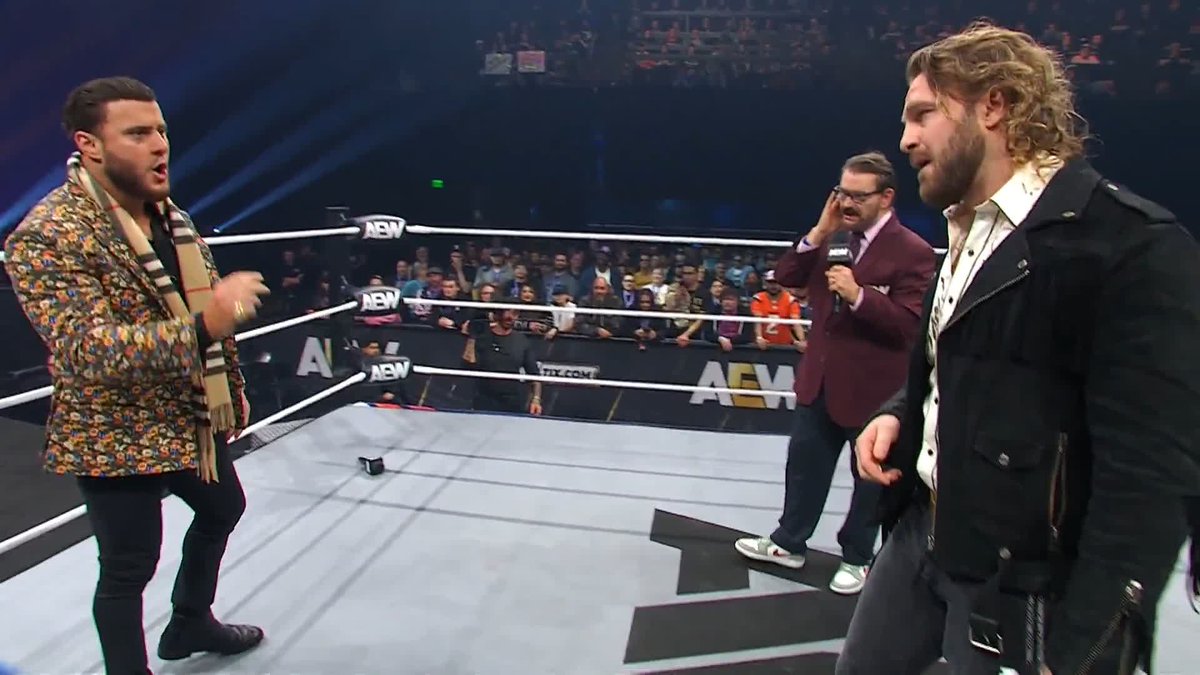 NOW IT'S OFFICIAL FOR #AEWREVOLUTION! Maxwell Jacob Friedman™️ defends the AEW World Title against Hangman Page in TEXAS DEATH! Watch #AEWDynamite LIVE on TBS &amp; HBO Max