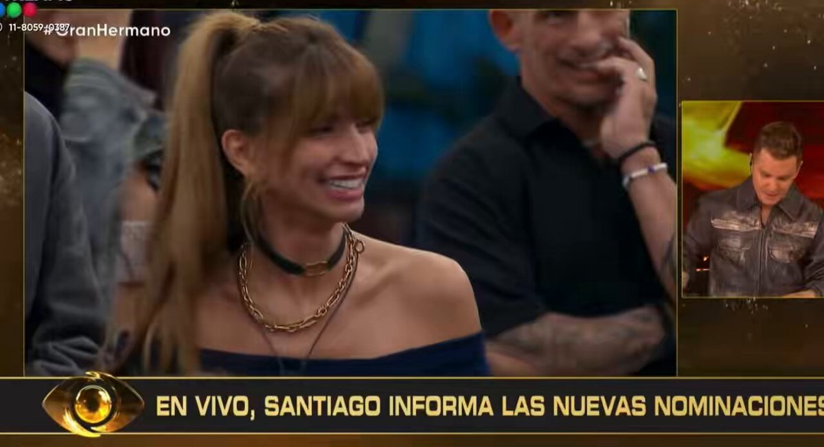 SANTIAGO: pincoya, estás nominada. PINCOYA: ¡MIRA LOS WEONES! JAJAJAJAJJA #GranHermano