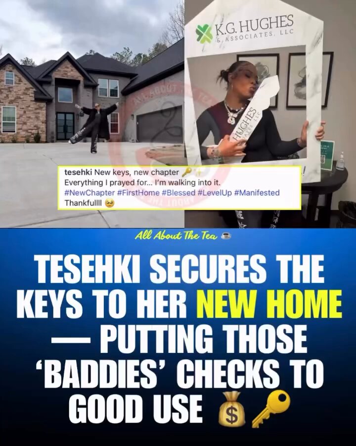 Tesehki secures the keys to her new home! Putting those Baddies checks to good use! Congratulations, Tesehki! 🥳🎉
