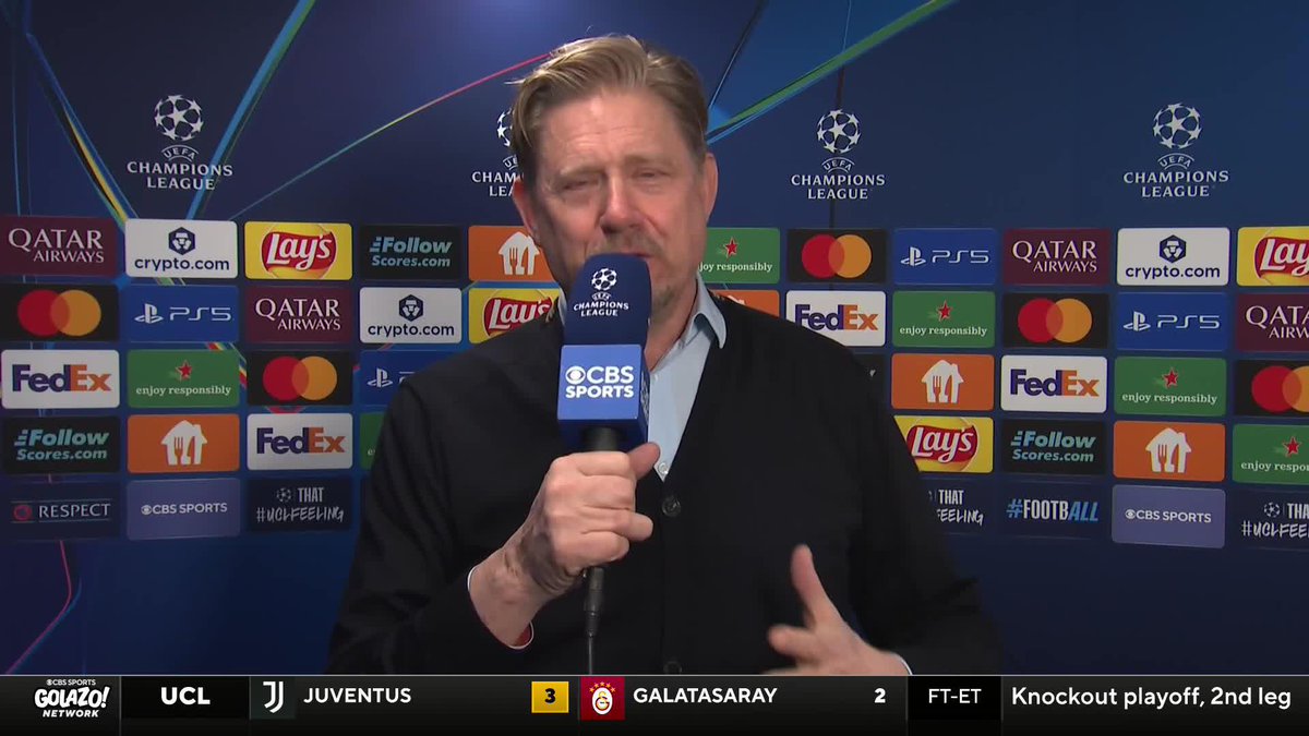 “[PSG] players look a bit tired, it’s their 103rd game since the start of last season.” Peter Schmeichel shares his assessment on this PSG side from Parc des Princes 🎙️