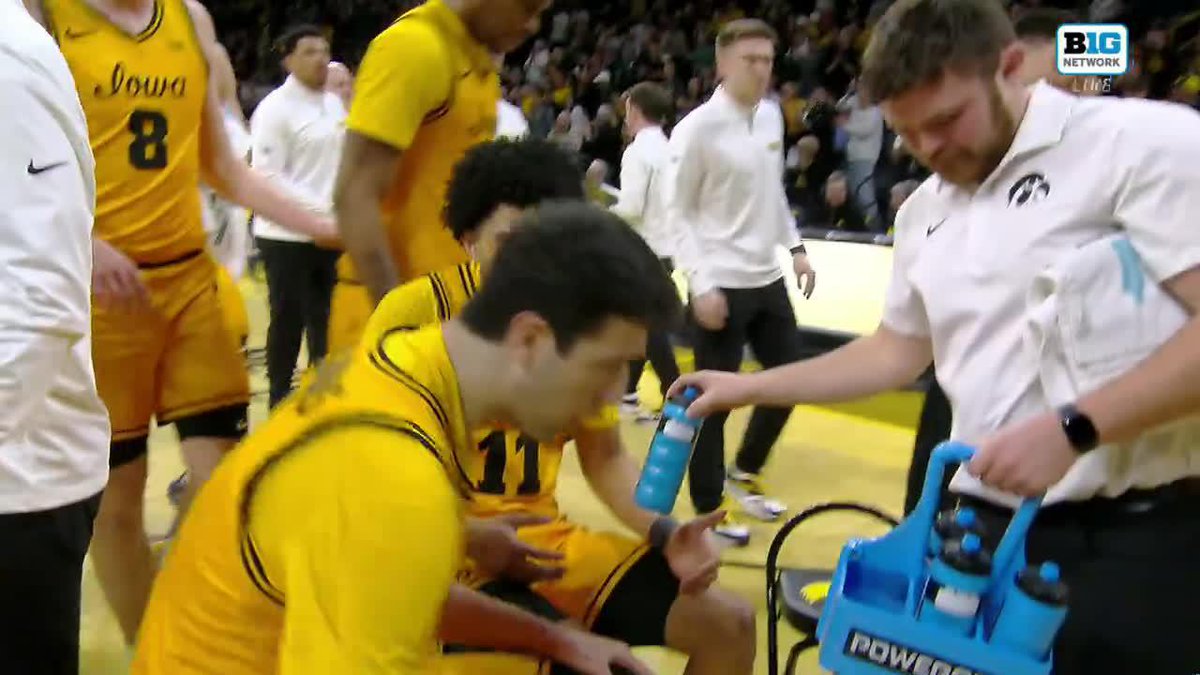 📍 Dunk City, Iowa Álvaro Folgueiras x #Hawkeyes 📺: Big Ten Network