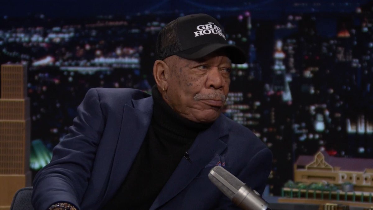 .Morgan Freeman’s new series The Gray House tells the true story of female Union spies during the Civil War. #FallonTonight