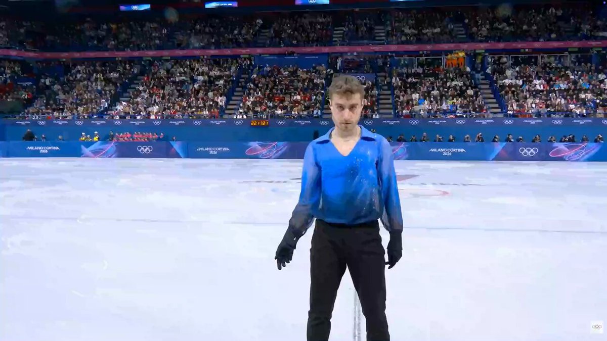 Remember when Matteo Rizzo became Hero of Italy 🇮🇹 in the Team Event? What an incredible performance... He's one of my favorites and this INTERSTELLAR 🚀 program fits him so well. A real work of art. ✨ #MilanoCortina2026