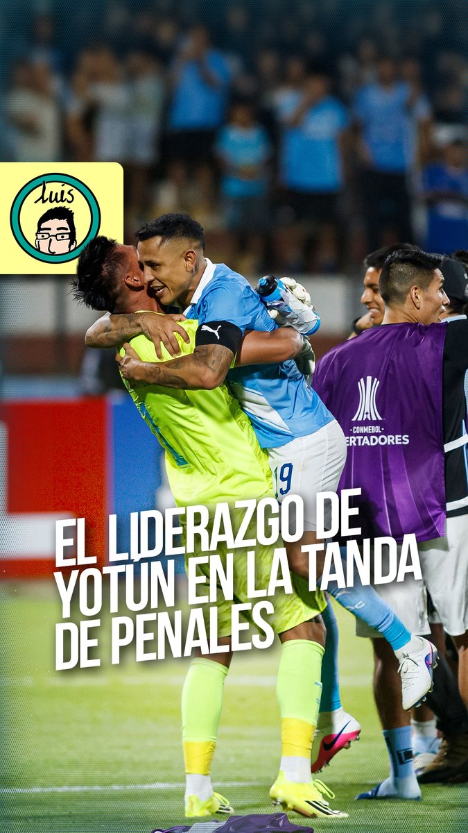 ©️ El capitán de Sporting Cristal no solo mostró jerarquía al convertir el primer penal ante 2 de Mayo, sino que también lideró a sus compañeros durante la tanda y, tras la clasificación, evidenció su absoluto respeto al rival. 🩵 🎙️ Michael Xavier