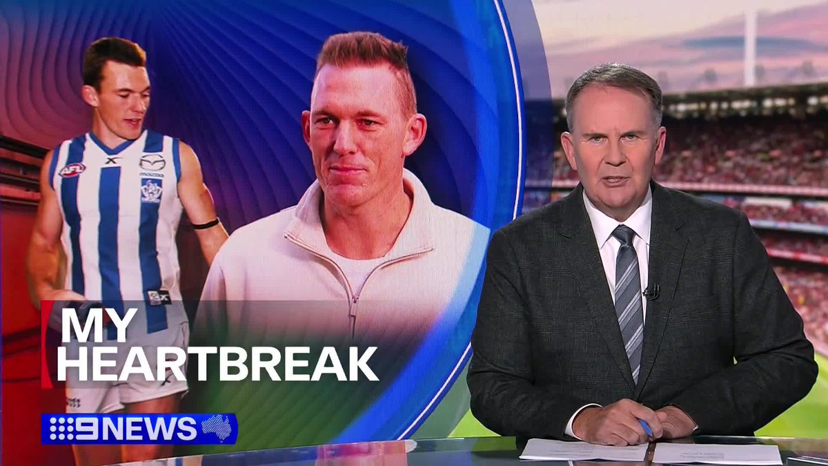 #EXCLUSIVE: North Melbourne 300-game champion Drew Petrie has revealed how he's rebuilding his life, admitting he was a 'broken man'. #9News Owen Leonard