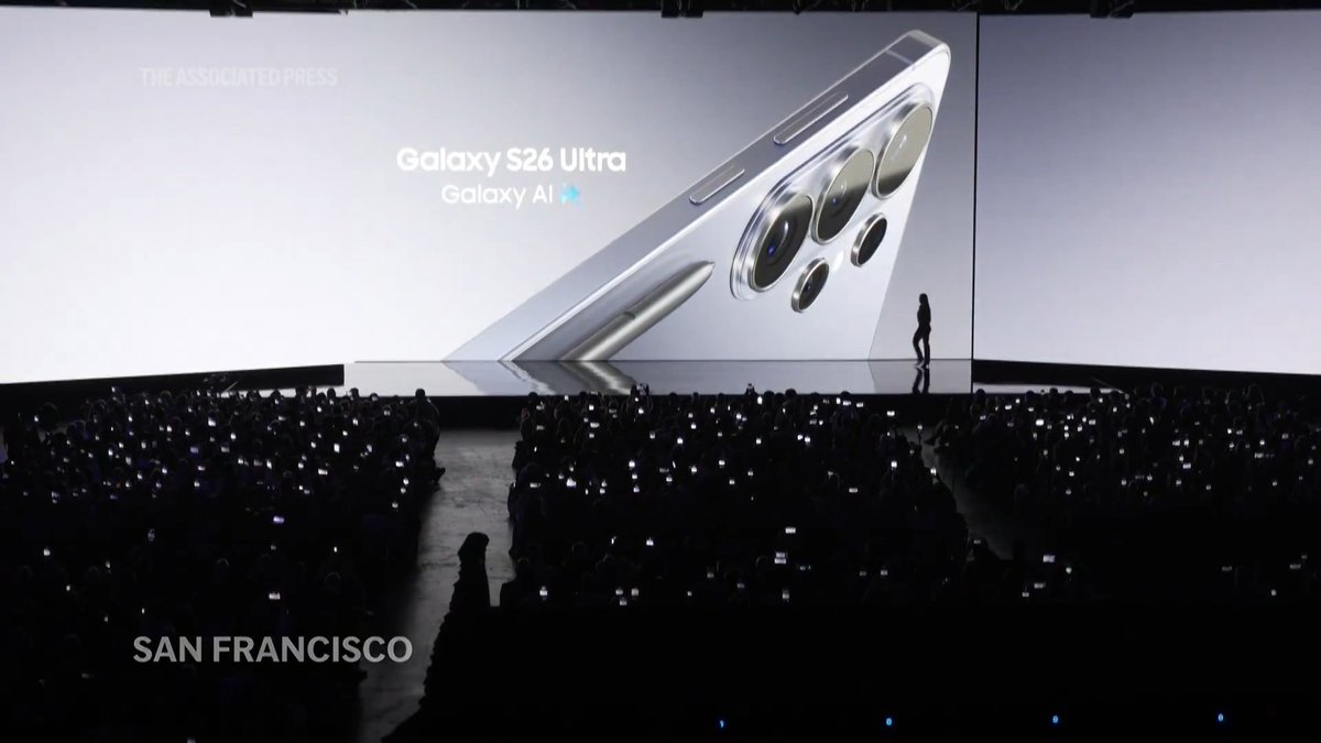Samsung unveiled its latest Galaxy smartphones, which boast an even bigger toolbox of artificial intelligence technology than the previous two generations and introduce a new privacy shield mode that blocks snoopy bystanders from sneaking a peek at the display screen.