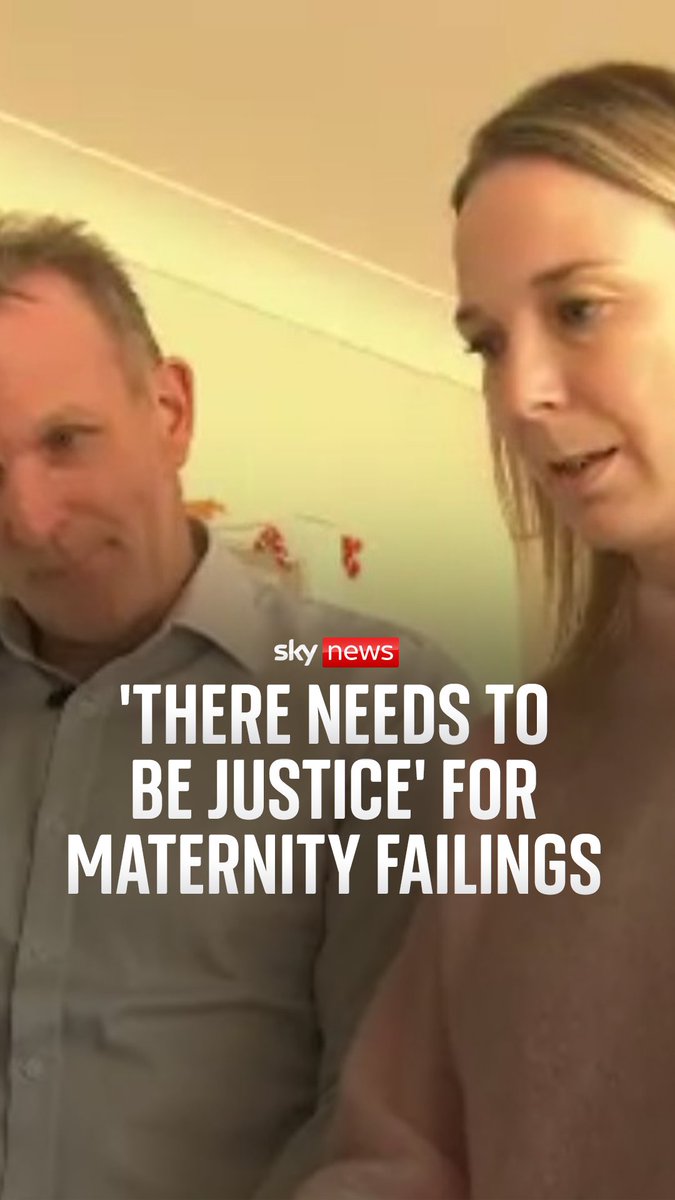 Jack and Sarah Hawkins, whose daughter Harriet was stillborn, have fought to get an inquiry launched for bereaved and harmed families in Nottingham. Sky's Laura Bundock has the latest on a report into maternity care in England