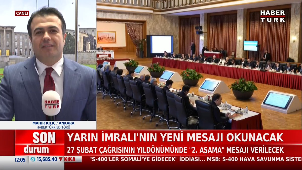 #SONDURUM - Yarın İmralı'nın yeni mesajı okunacak.