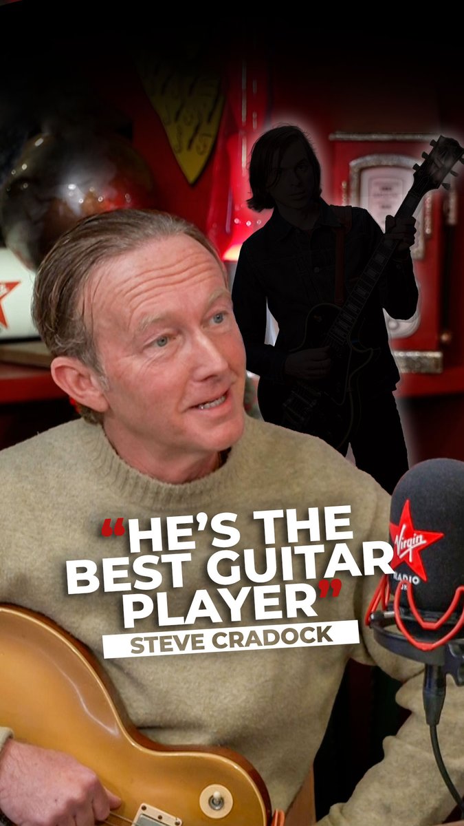 Who is THE BEST guitar player in the UK today? 🎸 Steve Cradock from Ocean Colour Scene knows 🙌 Steve Cradock Ocean Colour Scene
