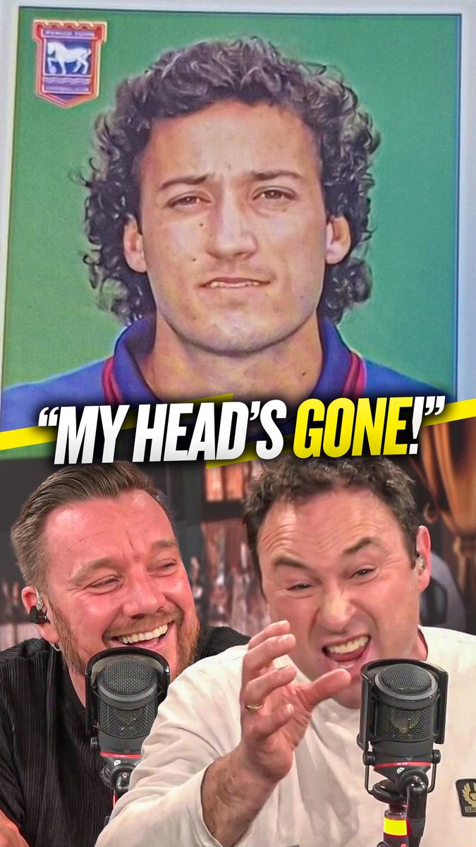 🔵 "I give the ball away and Taricco says 'Jason, we play in blue!'" 😡 "My head is gone! I am fuming... I grabbed him by the throat!" Jason Cundy's story of an altercation with Mauricio Taricco at #ITFC was brilliant! 🤣