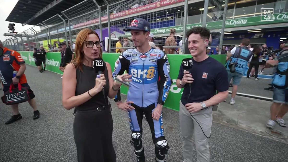 "VETE, VETE" 🤚🏻 No ha empezado el Mundial y Alex Márquez y Marc Márquez ya nos están regalando MOMENTAZOS en DAZN 😂😂😂 #ThaiGP 🇹🇭 #MotoGP 🏁