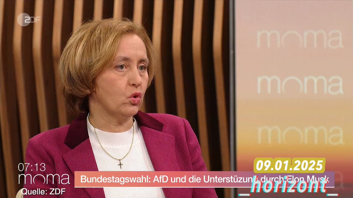 Dieser massive ZDF-Skandal, der immer noch nicht aufgearbeitet ist, muss nun neu aufgerollt werden. Das ZDF zeigte in der Morgenmagazin-Sendung vom 09.01.2025 einen manipulierten Screenshot, in dem der von Elon Musk am 15.09.2024 zitierte und kommentierte Post entfernt worden war. Nur mit Hilfe des manipulierten Screenshots konnte ZDF-Moderator Andreas Wunn Beatrix von Storch (AfD) in die Ecke drängen. Das Video ist nun seit mehr als einem Jahr online: Das ZDF hat sich nie zu dem manipulierten Screenshot geäußert und sämtliche meiner damaligen Anfragen (E-Mails) ignoriert.