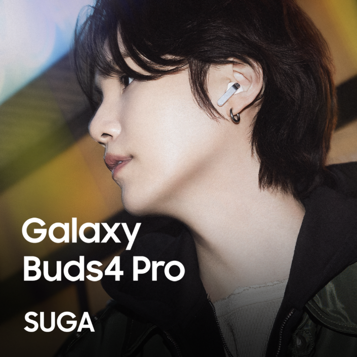 From SUGA’s studio straight to your ears👂#GalaxyBuds4Pro is here and it's giving everything Hi-Fi sound, enhanced Active Noise Canceling, and an optimized Equalizer. Hear it the way it was made. #GalaxyAI #GalaxyBuds4 #LifeInHiFi