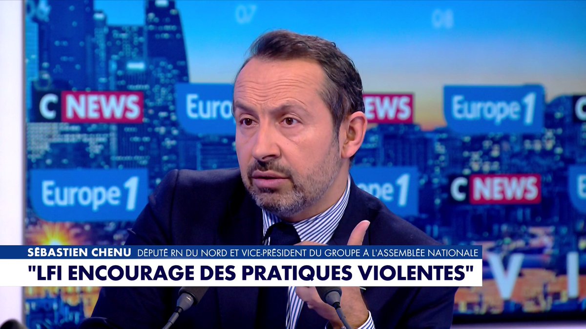 🔴🇫🇷 VIDÉO | Sébastien Chenu a déclaré : "L'extrême droite française mène une guerre contre Marine Le Pen."