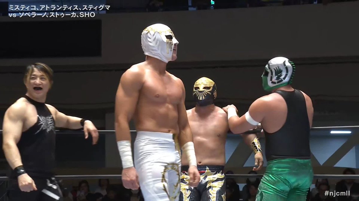 .CARISTICO MISTICO MX Oficial "Zero gravity🙏🏽✨" From the profile URL #NJPW #njpwworld #njcmll
