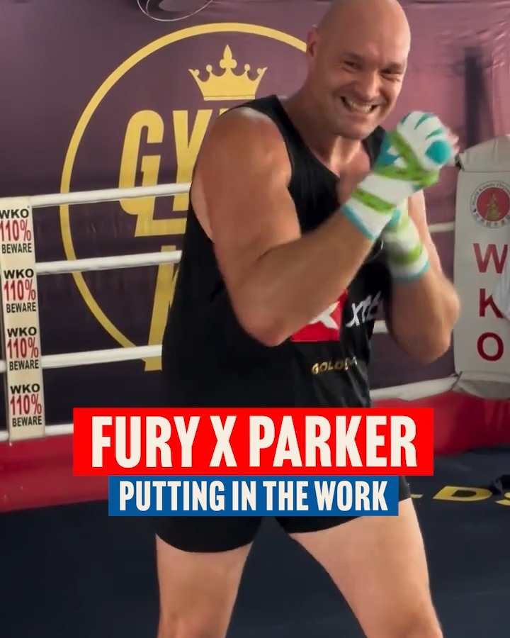 Tyson Fury and Joseph Parker are working hard in training camp ahead of Fury's return against Arslanbek Makhmudov🔥 🎟️ Get your tickets NOW: #FuryMakhmudov | April 11th | LIVE on Netflix | Tottenham Hotspur Stadium