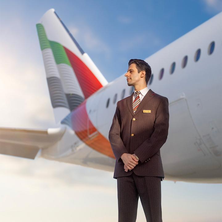 Emirates Cabin Crew - reporting for duty. 🫡