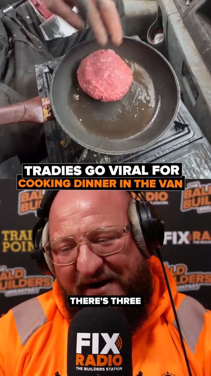 Three tradesmen from Yorkshire have amassed millions of views on social media for cooking meals in the front of their van 🤣 The Bald Builders spoke to Nathan, Archie and Chef Pedro about their viral success 👏