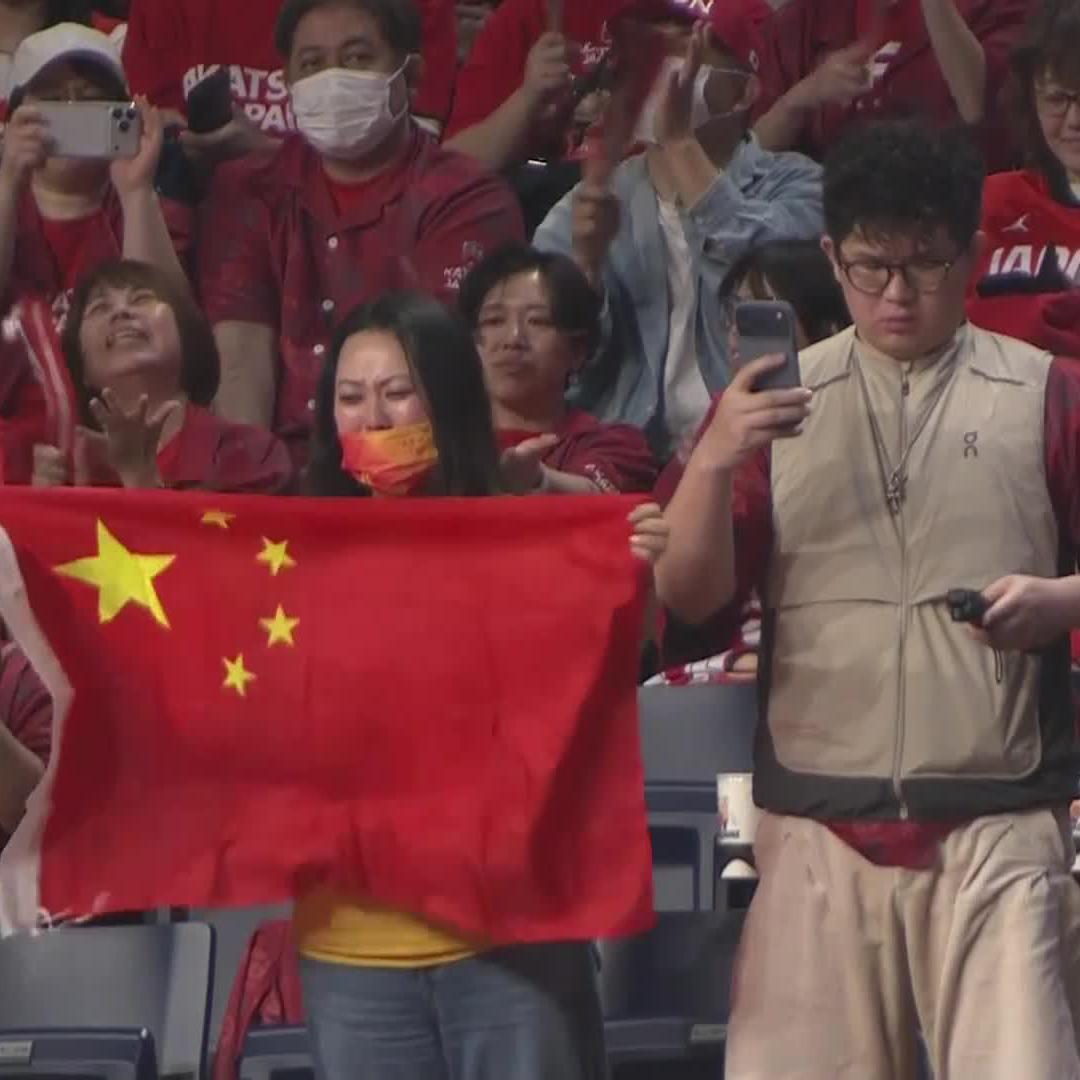 COMEBACK COMPLETE ✅ China rally from 15 down to take down #AkatsukiJapan in Okinawa 🫨 #FIBAWC x #中国队各显神通
