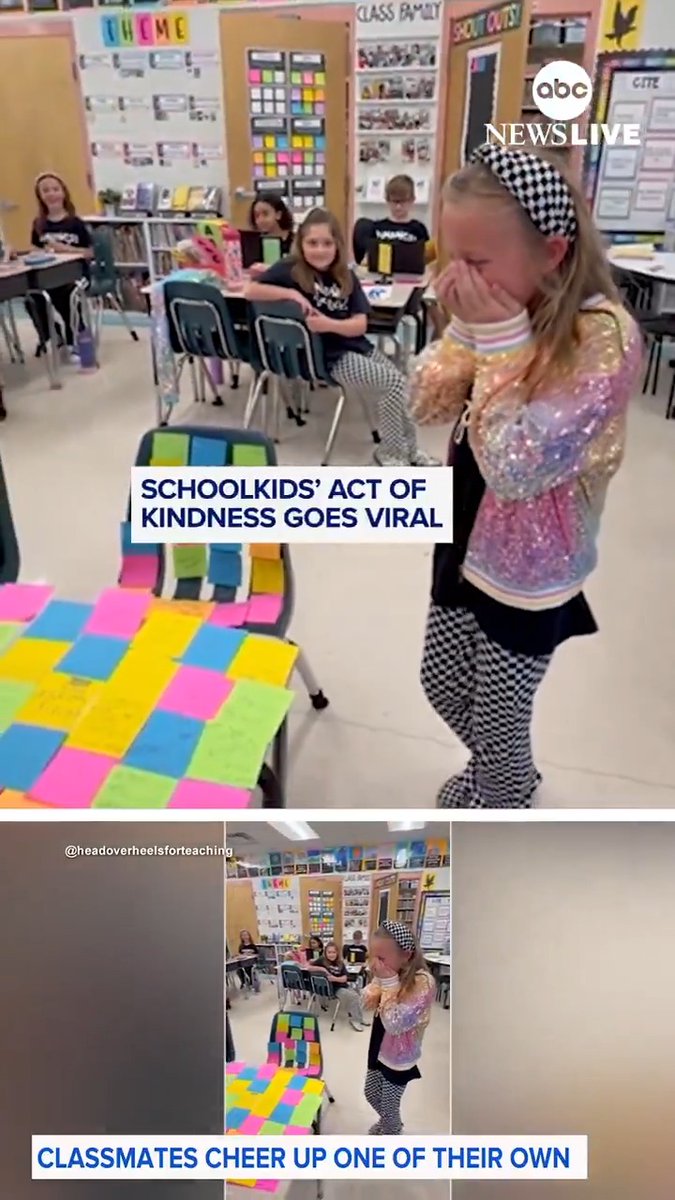A fourth grade class in Florida is showing what can happen when everyone gives a little bit of love to someone in need. ABC News News' Danny New reports.