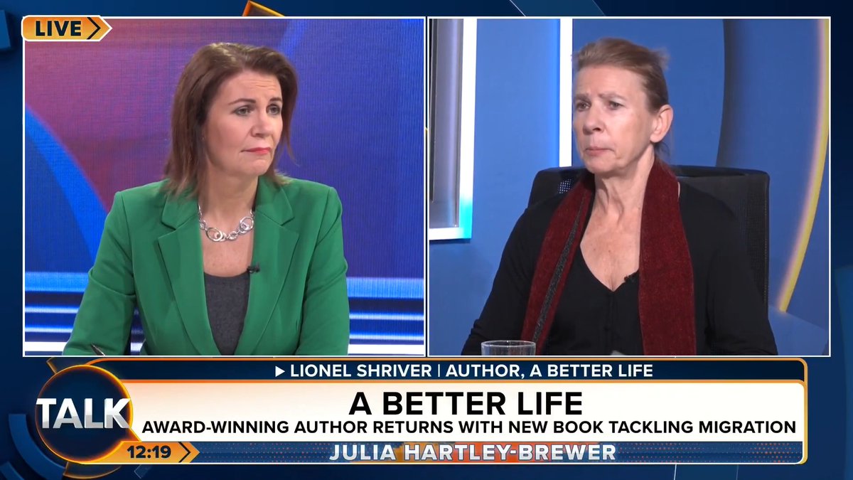 🚨' Trans ideology in schools is child abuse.' Writer Lionel Shriver tells Julia that Britain needs to regain control of its education system, as it's been "infilrated by this ideology". Julia Hartley-Brewer