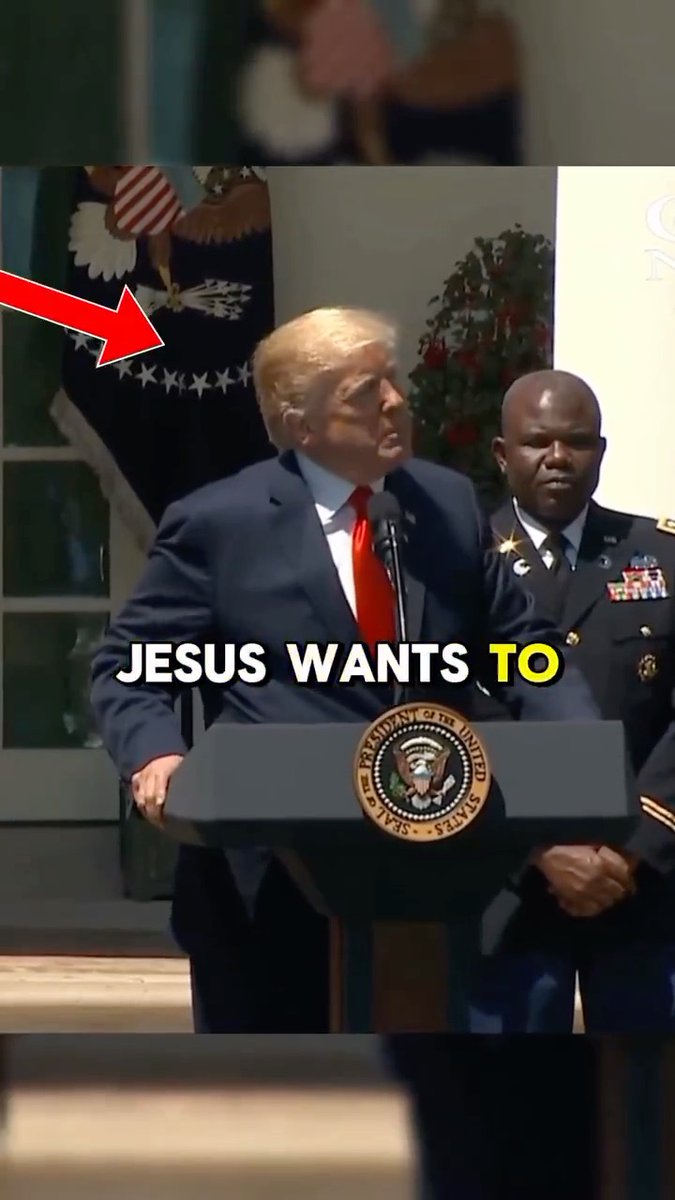 President Trump: “Jesus Christ wants to be Lord of your life.”