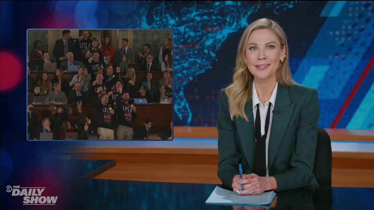 Desi Lydic recaps all the big winners from Trump's State of the Union Awards, including Team USA’s hockey goalie, Connor Hellebuyck