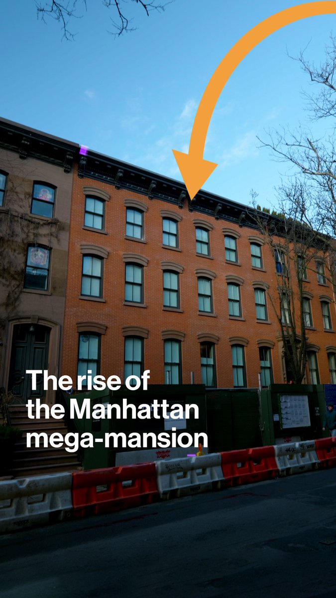 In a city with almost no land left to build on, ultra-rich buyers who are looking for suburban-style space have found a solution: Combine two or three historic townhomes to make one double-wide, mega-mansion. Bloomberg's Paulina Cachero explains