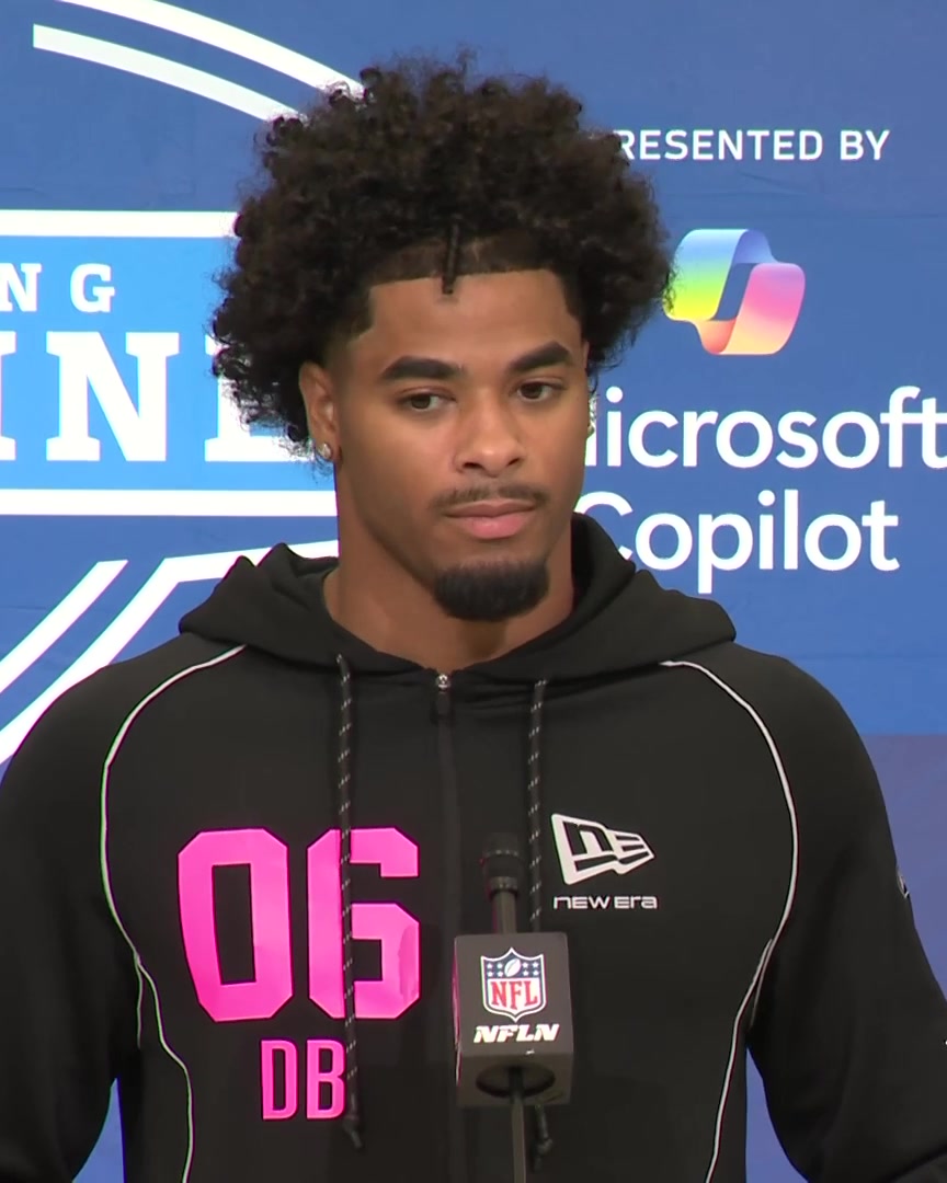 Mansoor Delane says it was a "surreal moment" to be in the same room as John Harbaugh during his meeting with the Giants Delane grew up a Ravens fan