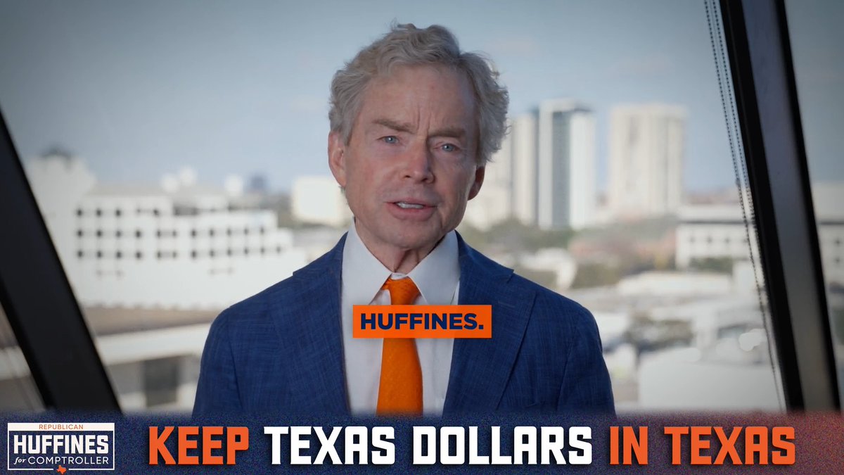 TEXAS FIRST AGENDA: Keep Texas Dollars in Texas The Comptroller is the state’s chief purchasing officer, managing billions in contracts, payments, and procurement. All things being equal, I will make it a top priority to invest in Texas businesses, not out-of-state vendors or woke blue-state banks. 🗓️ Early Voting: Feb 17-27 🗓️ Election Day: Tues, Mar 3 ✅ Learn more at