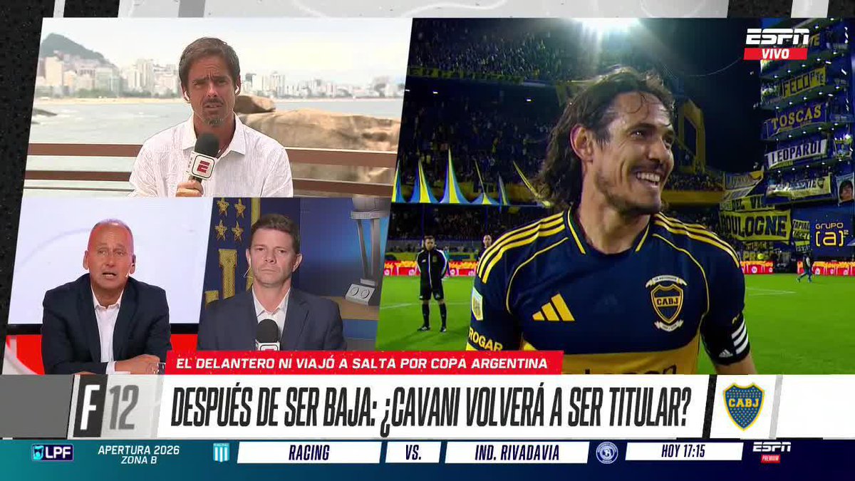"A CAVANI LE DOLIERON MUCHO LOS SILBIDOS" Martín Costa contó cómo el uruguayo tomó el reproche por parte de los hinchas de Boca. ▶️ Mirá #ESPNF12 en el Plan Premium de #DisneyPlus