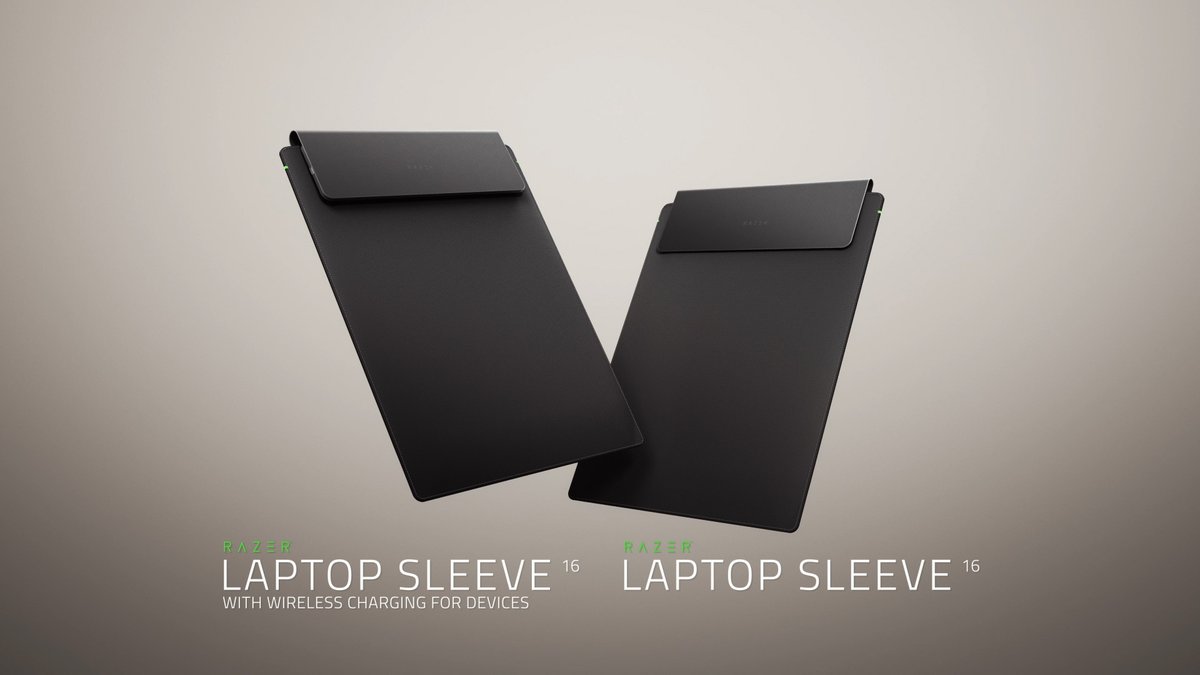 Power your setup on the move: Meet the Razer Laptop Sleeve 16” with Wireless Charging for Devices. With built-in magnetic wireless charging, it delivers up to 15W fast charging for supported devices so your essentials stay ready wherever the day takes you.