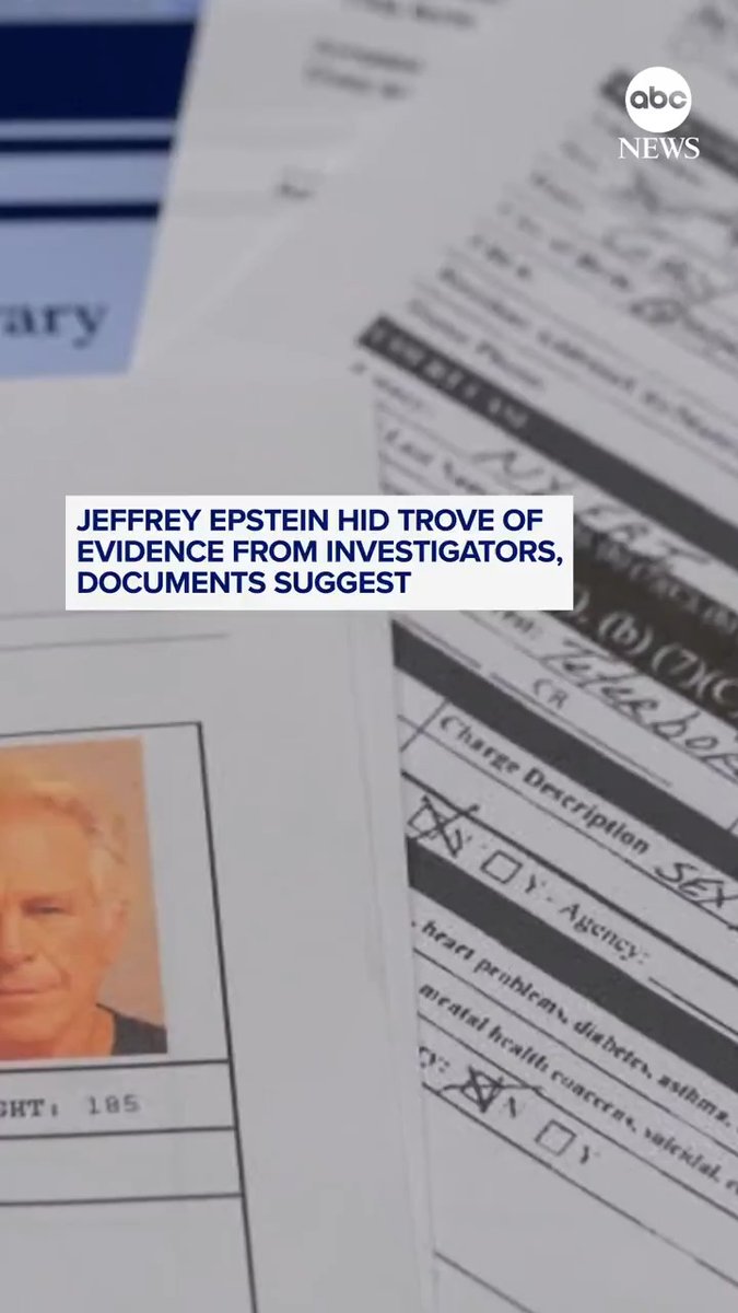 The late sex offender Jeffrey Epstein appeared to have hidden a trove of potential evidence of his crimes for more than a decade, according to recent documents released by the Department of Justice. ABC News News' Aaron Katersky has the latest.