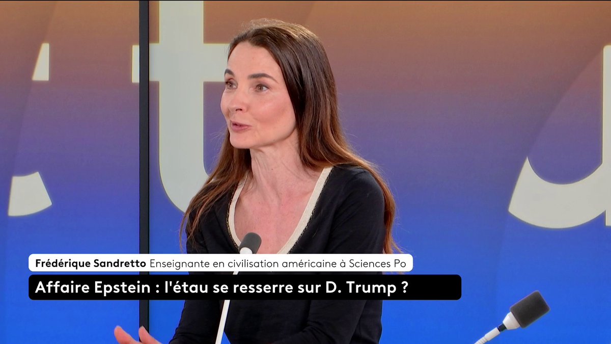 🔴 🗣️ Dossier Epstein : "À chaque fois qu'on apprend quelque chose, on a l'impression qu'on nous cache quelque chose d'autre, donc ça alimente forcément toutes les théories complotistes", souligne Frédérique Sandretto, enseignante à Sciences Po. #CestTouteLaQuestion #Canal16