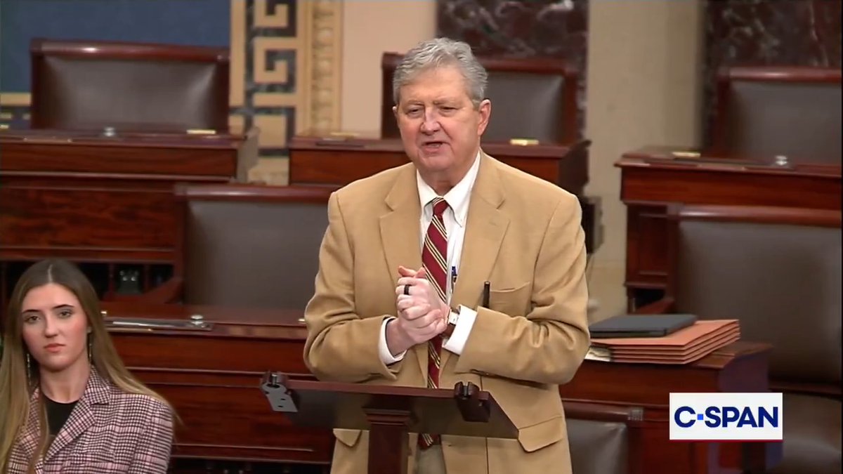Sen. Kennedy: "We're not trying to start a war in Iran. The president is trying to end the war in Iran."