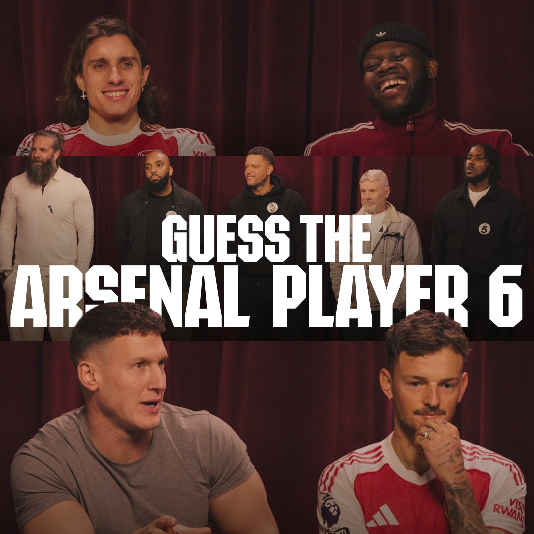 One former Gunner, four impostors 👀 Ben White, Riccardo Calafiori and Legend from Gladiators join Frimmy in Guess The Arsenal Player 🍿