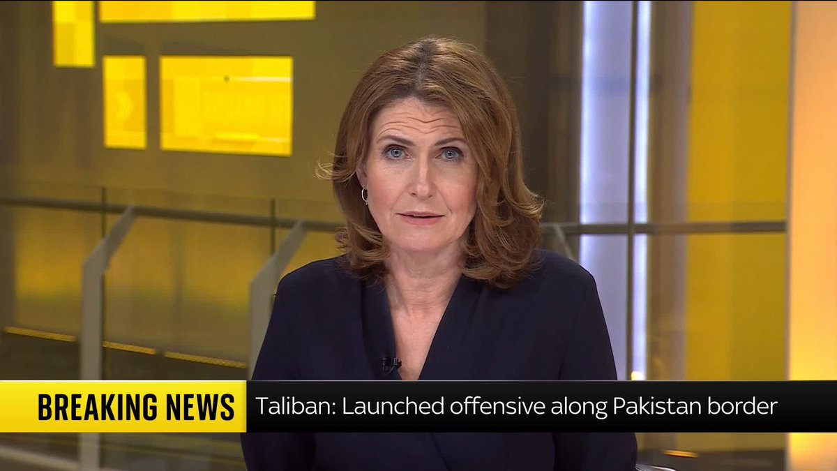 BREAKING: Afghanistan's military authority says the country has begun carrying out airstrikes against Pakistan in retaliation for recent Pakistani strikes. JayneSeckerSky has the latest ⬇️ Latest 🔗 📺 Sky 501, Virgin 602, Freeview 233 and YouTube