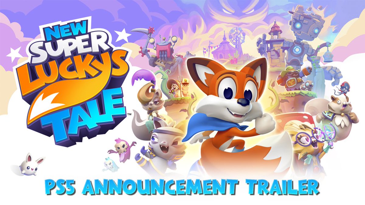 🦊 Lucky returns soon! 🦊 Digital pre-orders for New Super Lucky’s Tale on PS5 are officially open and physical editions are ready to reserve too! ✨ 4K visuals ⚡ Up to 120fps 🎮 DualSense features Secure yours today 👉
