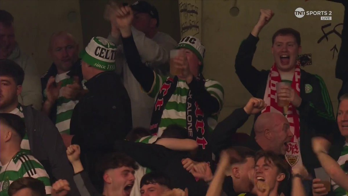Comeback on...? 👀 Celtic take the lead after 30 seconds as Luke McCowan fires home... 4-2 on aggregate! 📺 TNT Sports &amp; discovery+ UK