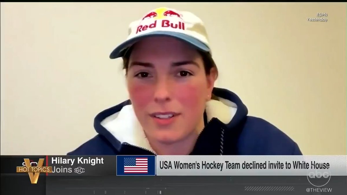 USA WOMEN'S TEAM CAPTAIN CALLS WH INVITE A 'DISTASTEFUL JOKE': 'The View' co-hosts and guest co-host Sara Eisen weigh in as fallout continues over Pres. Trump's locker room phone call to the U.S. men's Olympic hockey team.