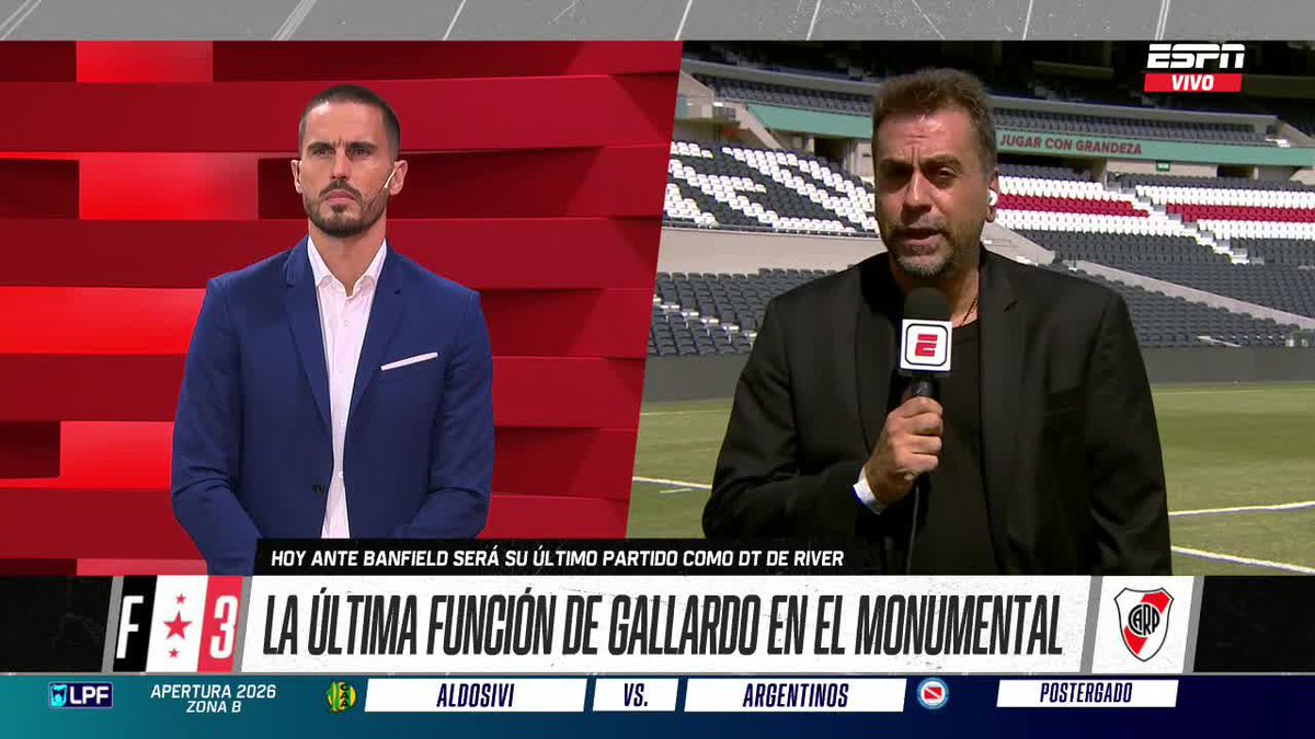"HOY SE VA EL DT MÁS PRESTIGIOSO DEL FÚTBOL ARGENTINO Y EL MÁS IMPORTANTE EN LA HISTORIA DE ESTE CLUB" La opinión de Nicolas Distasio sobre la inminente salida de Gallardo como entrenador de River. ▶️ Mirá #ESPNFútbol3 en el Plan Premium de #DisneyPlus
