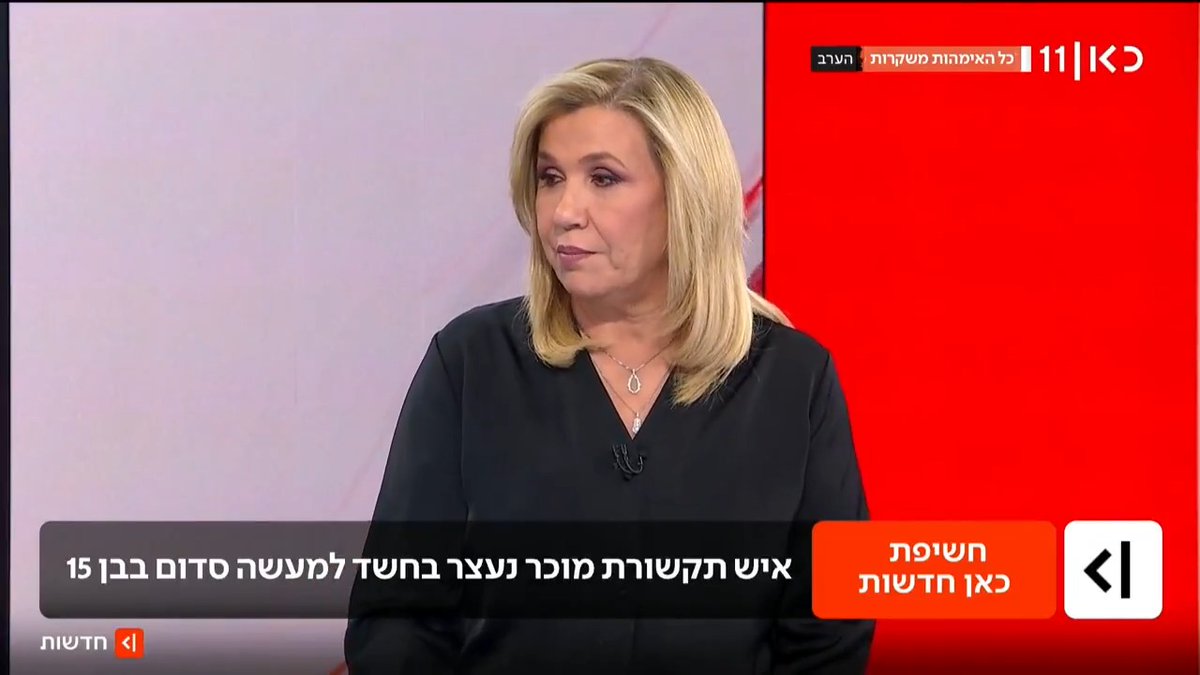מעצרו של איש התקשורת בחשד למעשה סדום בקטין: השניים התכתבו וקבעו להיפגש, הנער הגיע לחדר אקוטי לאחר שהותקף | פרטים חדשים מהפרסום של Ayala Hasson. #מהדורתכאןחדשות עם טלי מורנו