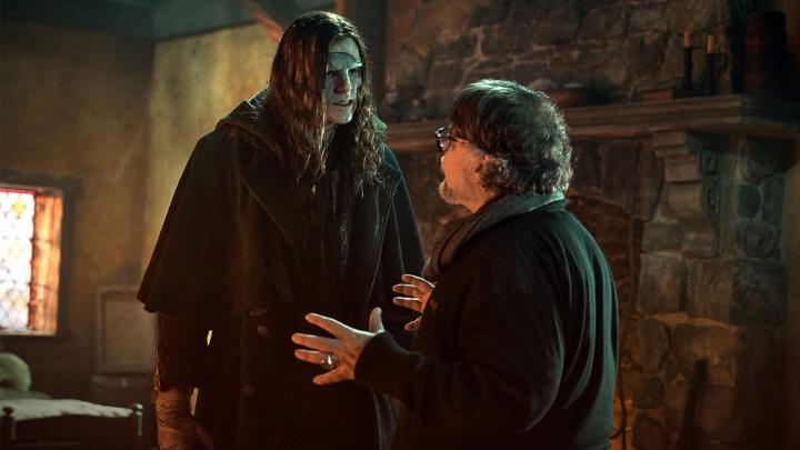 Oscar Nominee Jacob Elordi talks with Guillermo del Toro about transforming into the Creature in Frankenstein.