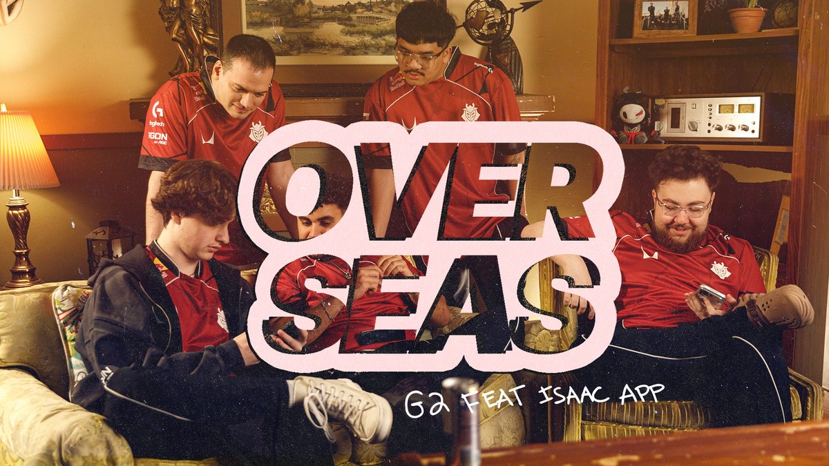 OVERSEAS. OUT NOW 🛫