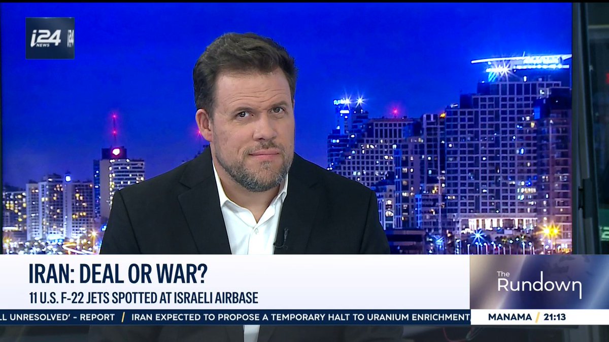 'The Iranian people are waiting for help to arrive- help that appears close, capable, and sufficiently powerful to be truly effective against this oppressive and brutal regime' Jonathan Conricus (Jonathan Conricus) joins Benita Levin on #TheRundown