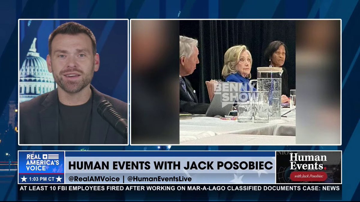 Hillary Clinton is testifying under oath about Jeffrey Epstein 👀 Jack Posobiec