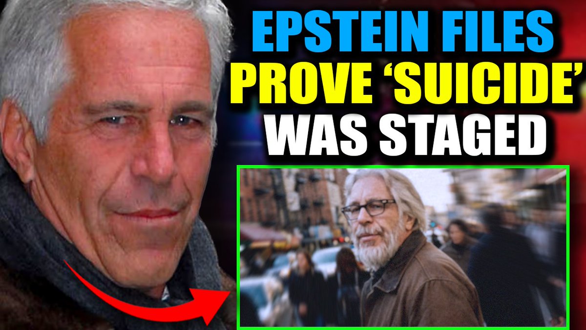 🚨 Epstein Files Prove 'Death' Was Staged, Jeffrey Is Alive and Blackmailing US Politicians We've been reporting for years that Epstein is still alive. That investigators have tracked him down. The latest tranche of Epstein files, straight from the DOJ, just dropped a bombshell that the mainstream is under orders to cover up. Evidence that makes the official narrative crumble like a house of cards.